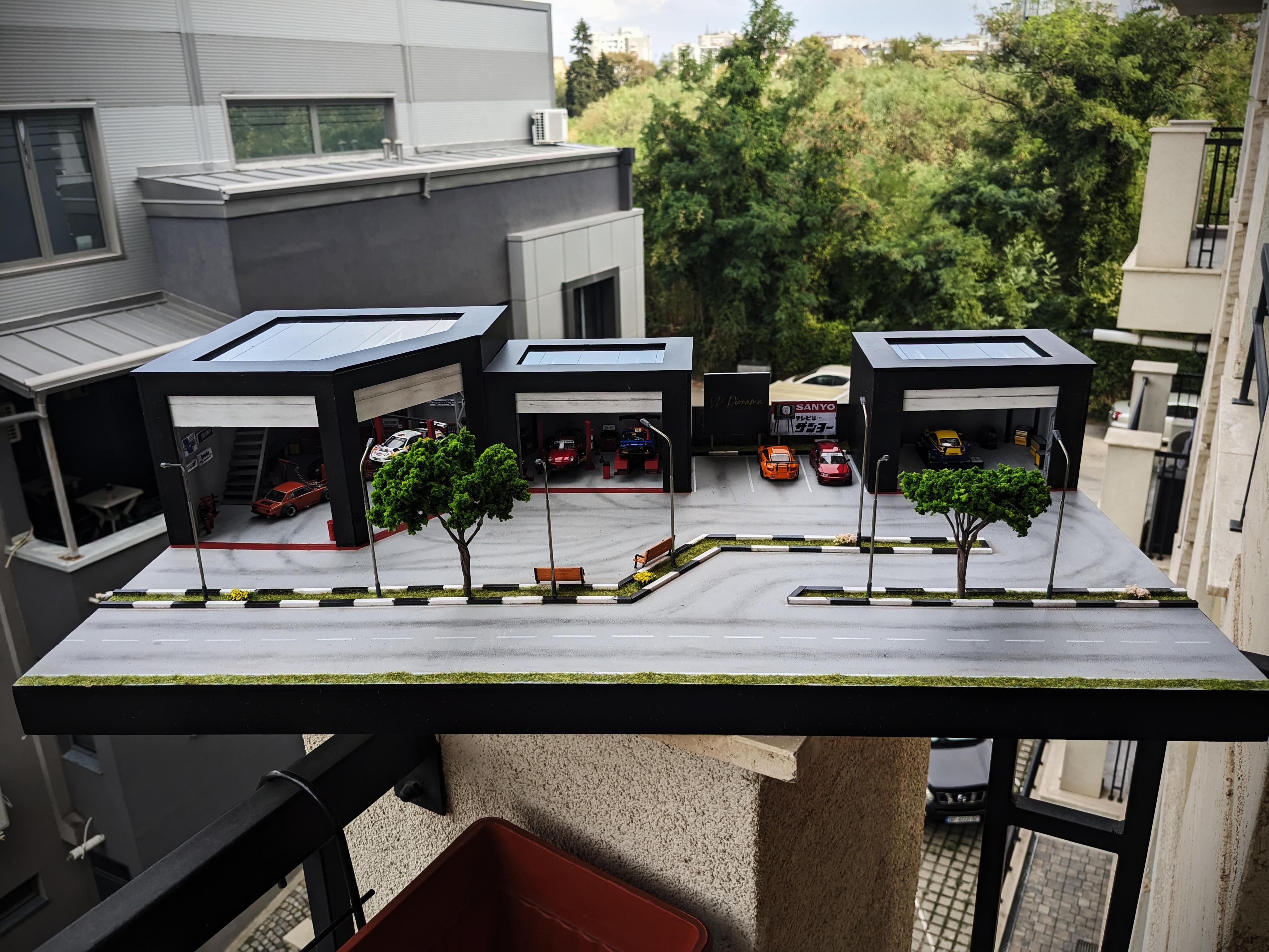 "Auto Service Complex" Diorama